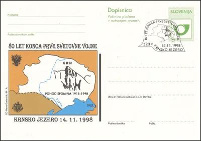80 LET KONCA PRVE SVETOVNE VOJNE